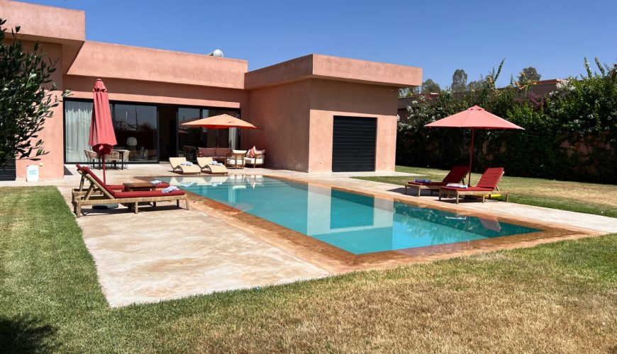 Élégante Villa avec Jardin et Piscine – Marrakech